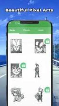 Anime & Manga - Color by Number Sandbox Pixel游戲截圖5