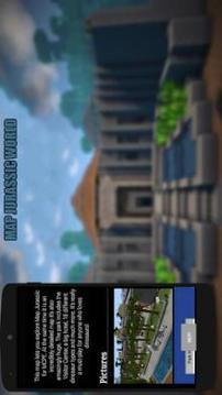 Map Jurassic for MCPE游戲截圖3