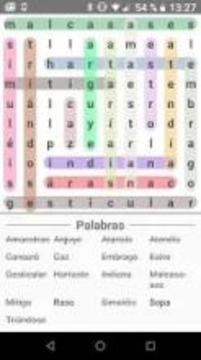 Sopa de letras en Espa?ol gratis游戲截圖3