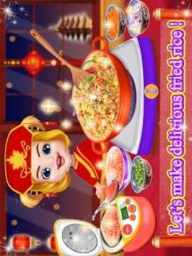 Chinese Food Maker - Yummy Cooking Chef Recipe游戏截图3