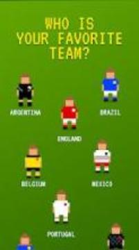 Pixel Soccer - World Cup 2018游戲截圖1