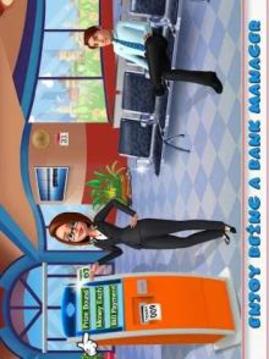 Town Bank Manager: Cashier Games & Bank Games游戲截圖3