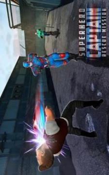 Superhero Captain City America Rescue Mission游戲截圖2
