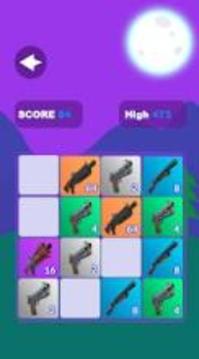 2048 for Fortnite - Weapons Merge Puzzle Game游戲截圖1