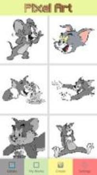 tom & jerry pixel art游戲截圖5