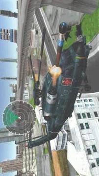 Gunship Helicopter : Traffic Shooter游戲截圖1
