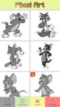 tom & jerry pixel art游戲截圖4