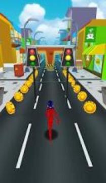 Subway Ladybug & Cat Noir Runner游戲截圖4