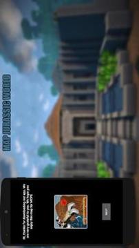 Map Jurassic for MCPE游戲截圖4
