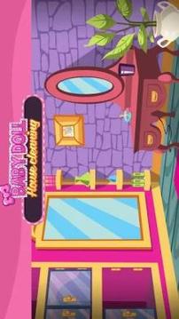 Baby Doll House Cleaning - Home cleanup game游戲截圖4