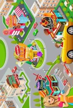 Drive Thru Simulator - Kids Mega City Food FREE游戲截圖2