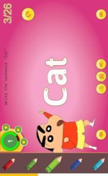 Shinchan Learn Alphabets and Numbers - (Kids Game)游戲截圖4
