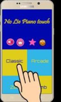 No Lie by Sean Paul Ft. Dua Lipa - Piano touch游戲截圖3