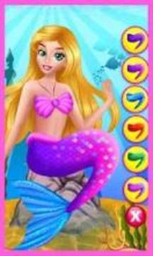 Mermaid Princess Spa Day游戲截圖1