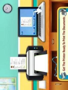 Printer Machine & Scanner Learning Simulator游戲截圖1