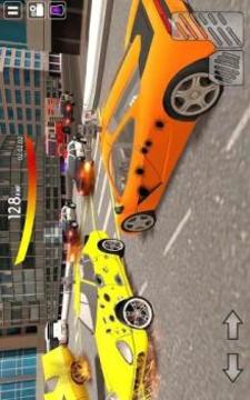Sports Car Shooting Simulator: Drift Chase racing游戲截圖2