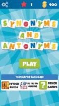 Synonyms & Antonyms (Game)游戲截圖3