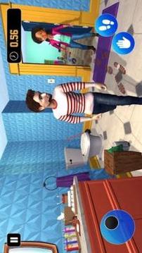 Happy Family Siblings Baby Care Nanny Mania Game游戲截圖1