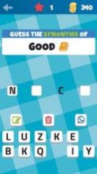 Synonyms & Antonyms (Game)游戲截圖1