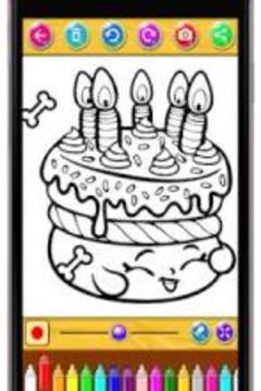 Learn Painting Coloring for Shopkins by Fans游戲截圖3