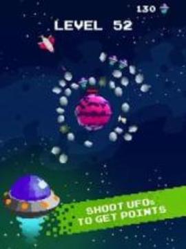 Orbit Rush - Pixel space shooter游戲截圖2