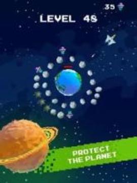 Orbit Rush - Pixel space shooter游戲截圖5