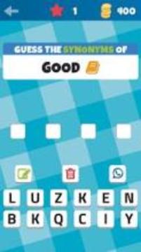 Synonyms & Antonyms (Game)游戲截圖2