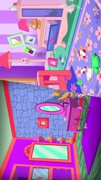 Girls House Cleaning Fun Game游戲截圖2