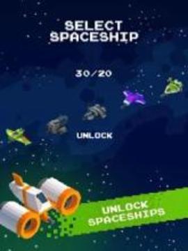 Orbit Rush - Pixel space shooter游戲截圖4