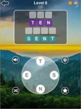 Word Link Game Puzzle - WordCrossy With Friends游戲截圖3