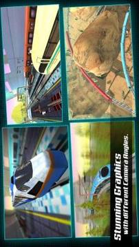 Racing in Train - Euro Games游戲截圖5