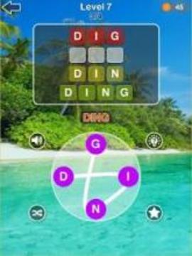 Word Link Game Puzzle - WordCrossy With Friends游戲截圖2