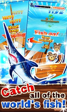 小熊釣魚游戲截圖1
