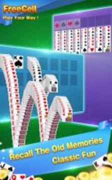 Solitaire - FreeCell Card Game游戏截图1