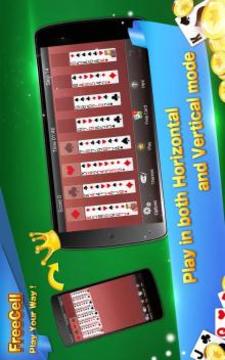 Solitaire - FreeCell Card Game游戏截图2