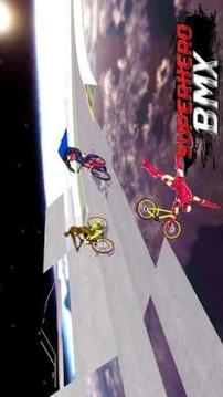 Spiderhero BMX Bicycle Stunt Superheroes Games游戲截圖4