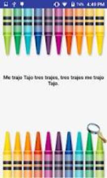 Los mejores Trabalenguas游戲截圖2