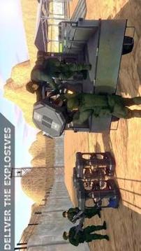 Military Truck Simulator Game 3D: Cargo Transport游戲截圖5