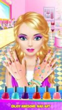 Nail Salon Girl Games游戲截圖2
