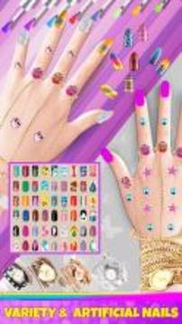 Nail Salon Girl Games游戲截圖5