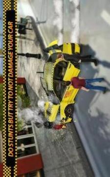 Taxi Driver : Crazy Demolition Taxi City Rush游戲截圖4
