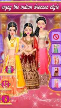 Indian Fashion Salon For Wedding游戲截圖2