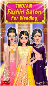 Indian Fashion Salon For Wedding游戲截圖1