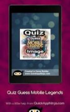Quiz Guess Mobile Legends Image游戲截圖1