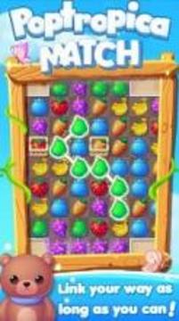 Pop! Tropica: Rabbit Poptropica Match 3游戲截圖5