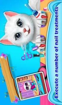 My Kitty Beauty Salon Furry Makeover Game游戲截圖3