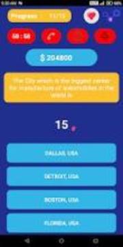 Millionaire Quiz 2018 - Trivia Quiz for Family游戲截圖2