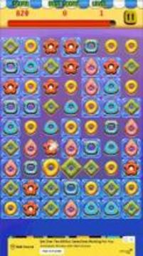 Donut Drop Match游戲截圖2