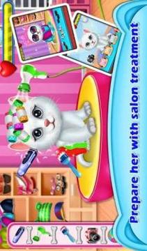 My Kitty Beauty Salon Furry Makeover Game游戲截圖5