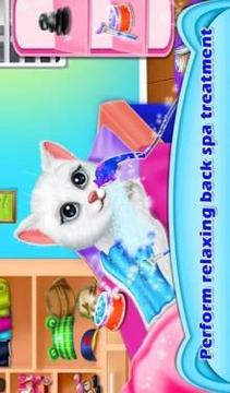 My Kitty Beauty Salon Furry Makeover Game游戲截圖2